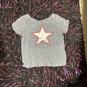 Gray Star Kids T-Shirt